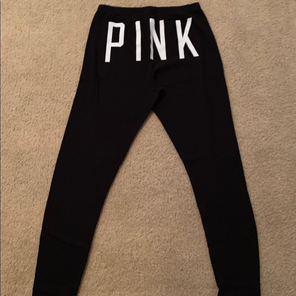 VS PINK black thermal pants